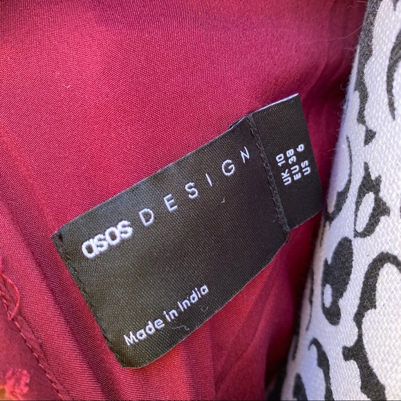 LIKE NEW ASOS Design Chiffon Midi Dress - Picture 5 of 5